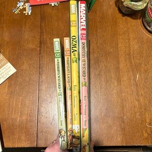 Bundle of Marvle Oz Illustrated Novel collection 1-4